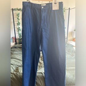 NWT Mid Rise Ultra Wide Leg Jean - Abercrombie & Fitch - Size 31 Long